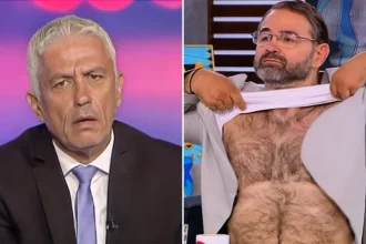 Καλλιακμάνης για Μπαλάσκα που έβγαλε την μπλούζα του on air: Δεν δεν θέλω καν να το σχολιάσω, δεν είναι αστείο
