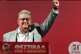 Κουτσούμπας: Συνεχίζουμε και θα τα καταφέρουμε, με ΚΚΕ δυνατό, σταθερό σε κάθε δοκιμασία