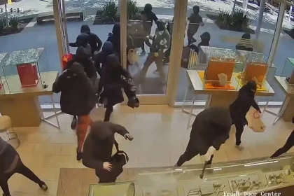 Καλιφόρνια: Κινηματογραφική λήστεια σε κοσμηματοπωλείο – 25 άτομα μπούκαραν με όπλα, αξίνες και λοστούς ΒΙΝΤΕΟ