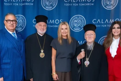 Μαρέβα Γκραμπόφσκι: Η ανάρτησή της μαζί με την Κίμπερλι Γκιλφόιλ και τον Οικουμενικό Πατριάρχη Βαρθολομαίο