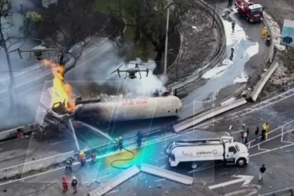 Μεξικό: Στους 8 οι νεκροί από την έκρηξη του βυτιοφόρου που μετέφερε 50.000 λίτρα αερίου