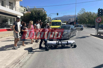 Πάτρα: Παράσυρση στην Ελ. Βενιζέλου - Στο νοσοκομείο τραυματισμένη γυναίκα (ΦΩΤΟ)