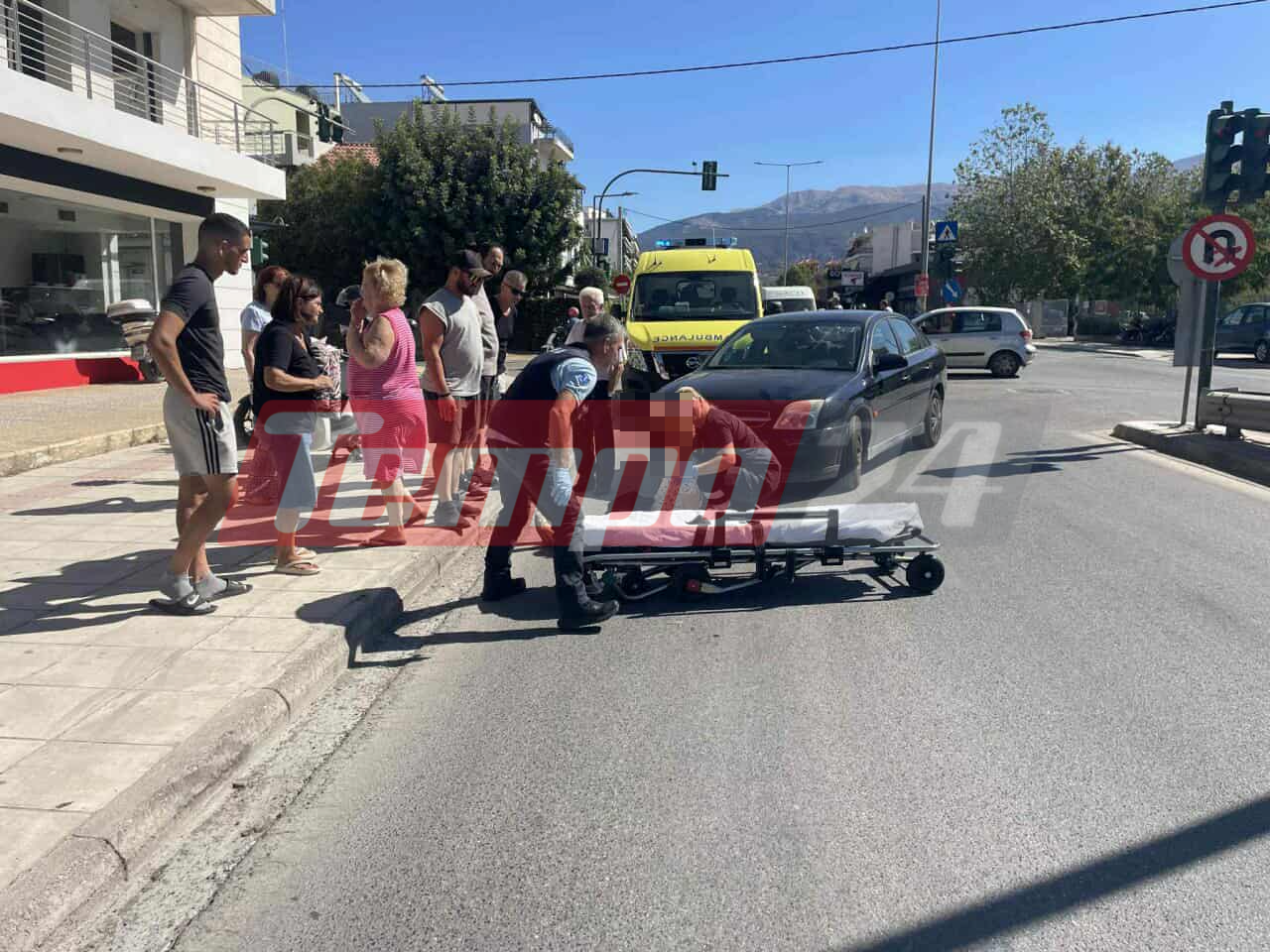 Πάτρα: Παράσυρση στην Ελ. Βενιζέλου - Στο νοσοκομείο τραυματισμένη γυναίκα (ΦΩΤΟ)