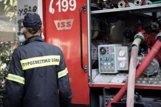 Κηφισιά: Φωτιά σε εργοστασιακό χώρο