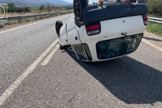 Μπαράζ σοβαρών τροχαίων στη Δυτική Ελλάδα - Τούμπαρε αυτοκίνητο στην Αντιρρίου-Ιωαννίνων (ΦΩΤΟ - ΒΙΝΤΕΟ)