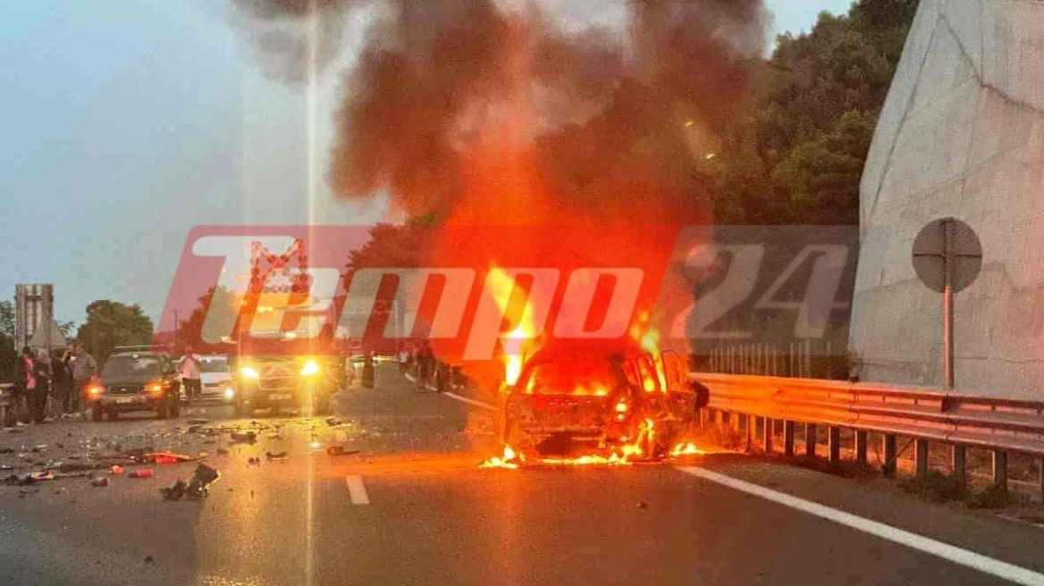 Αχαΐα: «Δεν θυμάμαι τίποτα, είδα ένα αυτοκίνητο και “μπαμ”» λέει ο τραυματίας συνεπιβάτης από το τραγικό δυστύχημα στην Ολυμπία Οδό