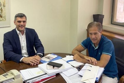 Ανδρέας Τσώκος: Συνάντηση με τον Γενικό Γραμματέα Φυσικού Περιβάλλοντος και Υδάτων Πέτρο Βαρελίδη