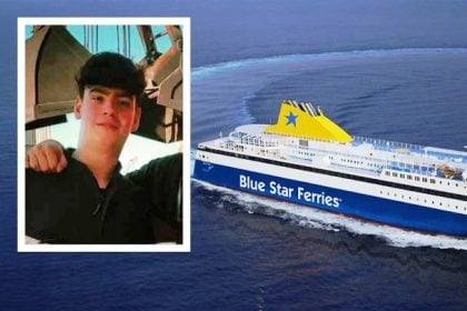 Συνελήφθησαν ο πλοίαρχος και ο Α' μηχανικός του Blue Star Chios για τον θάνατο του 20χρονου Τάσου