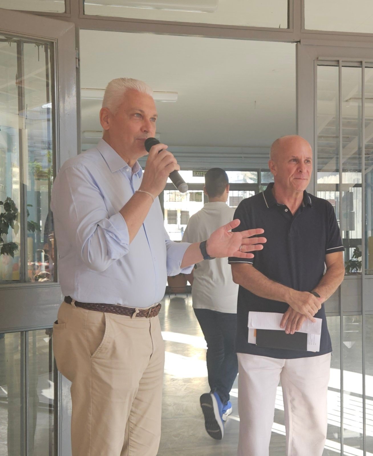Φωκίων Ζαΐμης: «Στηρίζοντας την εκπαίδευση, στηρίζουμε κάθε γονέα που θέλει τοκαλύτερο για το παιδί του» - Κοντά και στους μαθητές των ΕΠΑΛ