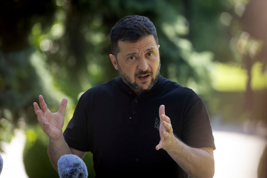 Ο Β. Ζελένσκι καλεί τους συμμάχους του Κιέβου να επιταχύνουν τον εφοδιασμό της αντιαεροπορικής άμυνας
