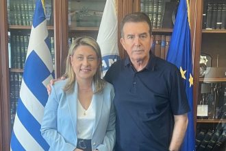 Χριστίνα Αλεξοπούλου: Συνάντηση με Μ. Χρυσοχοϊδη για την ενίσχυση της αστυνομίας στην Αχαΐα