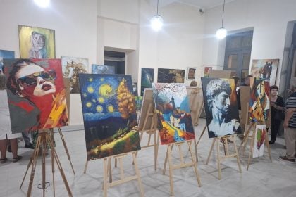 Εγκαινιάστηκε η Έκθεση Ζωγραφικής του Συλλόγου «Μορφές Τέχνης» στην Κάτω Αχαΐα