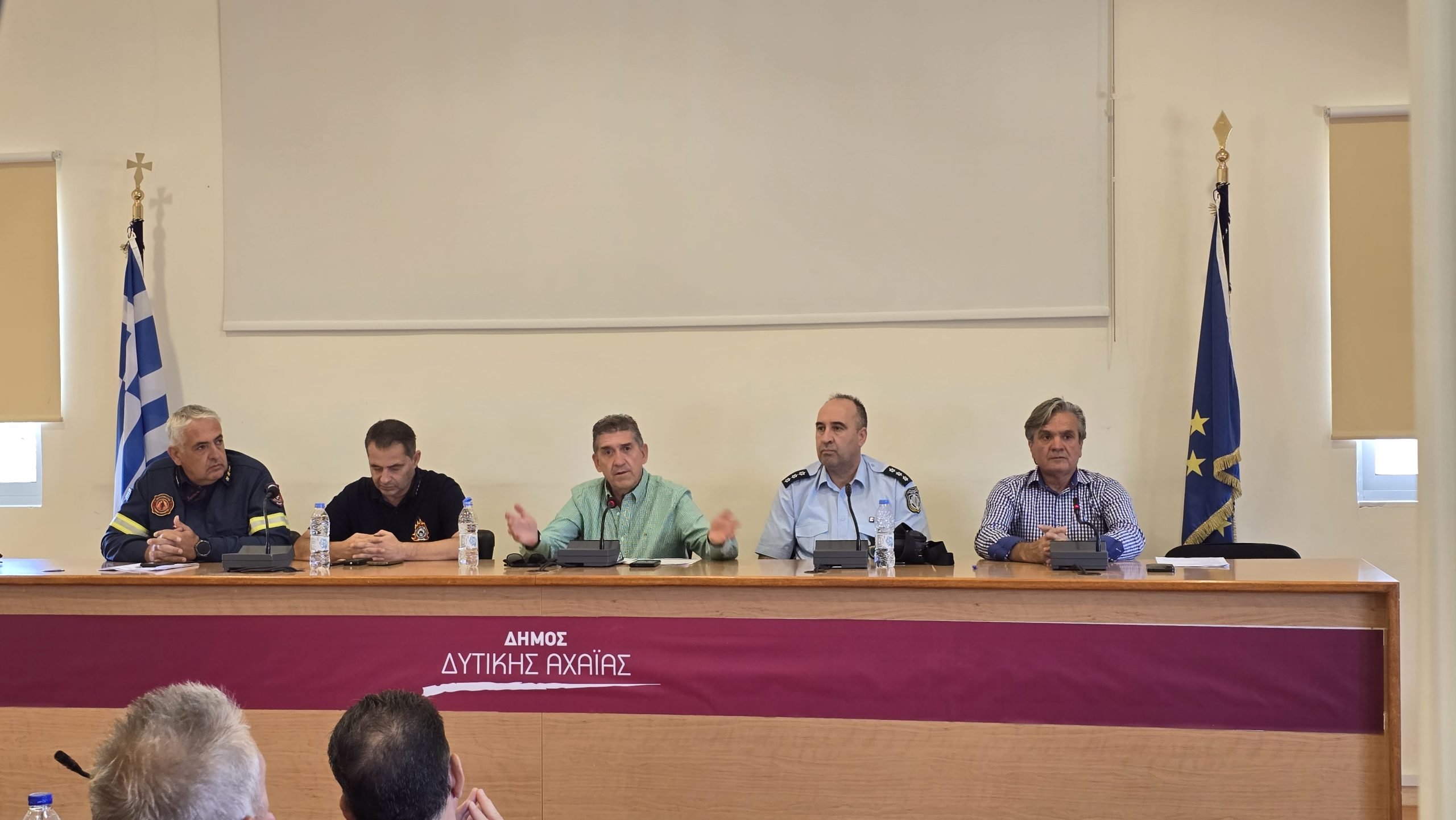 Δυτική Αχαΐα: Συνεδρίασε το Τοπικό Επιχειρησιακό Συντονιστικό Όργανο Πολιτικής Προστασίας ενόψει της χειμερινής περιόδου