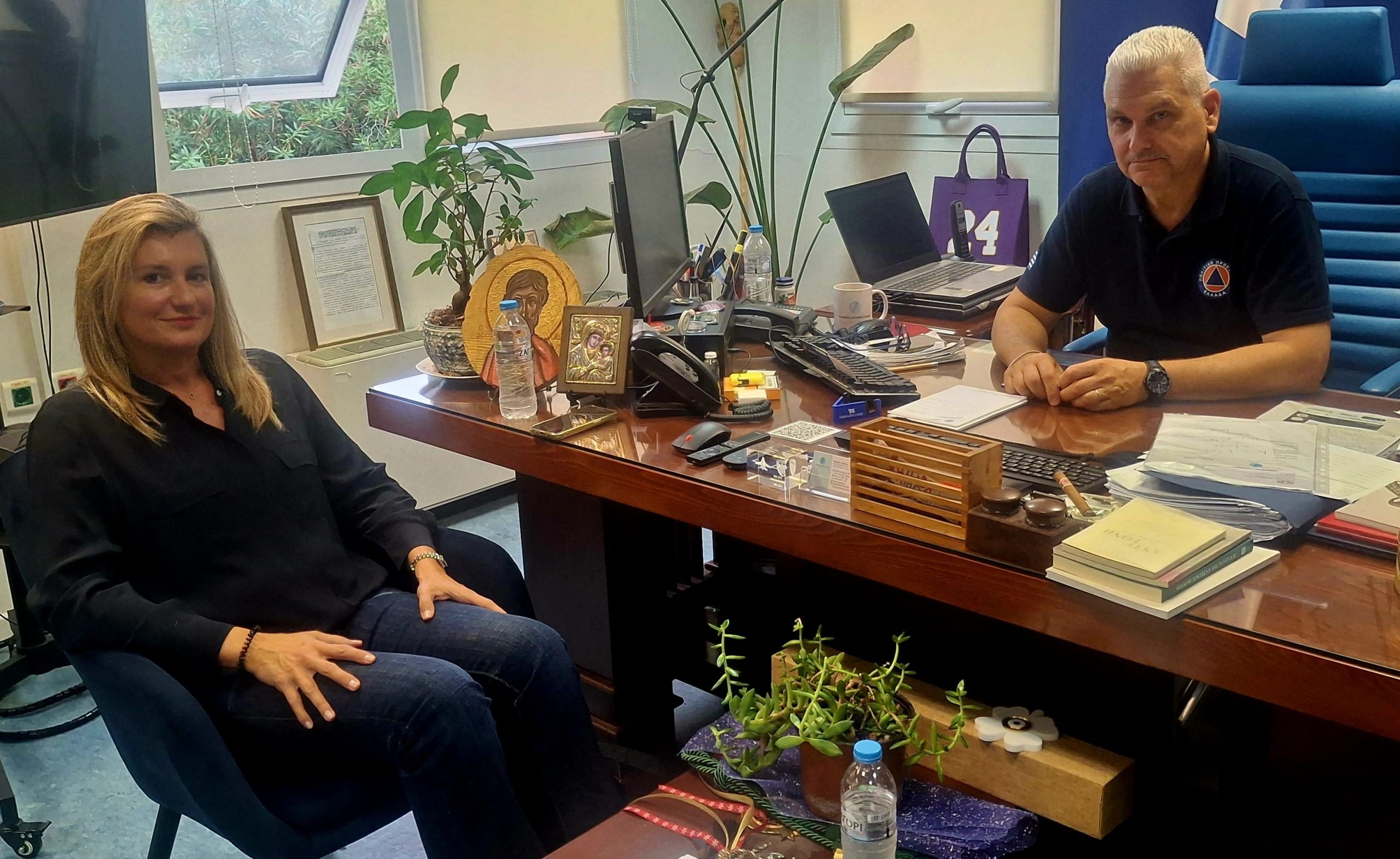 Φ. Ζαΐμης: Σύσκεψη με στελέχη του Αστικού ΚΤΕΛ - «Μείζονος σημασίας το θέμα της μεταφοράς μαθητών και φοιτητών»