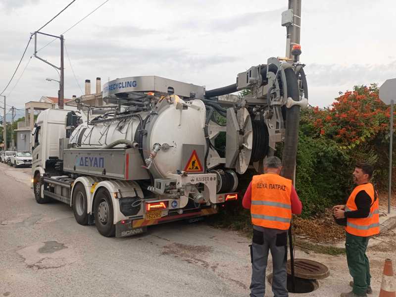 ΔΕΥΑΠ: Εργασίες συντήρησης και επεμβάσεις στα δίκτυα λυμάτων και όμβριων