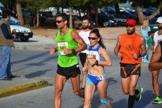 Η Κατερίνα Φωτοπούλου αντί του Γρηγόρη Γεωργάτου στη Λαμπαδηδρομία