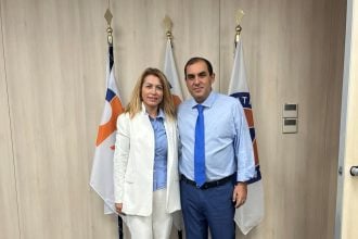 Παναγιώτα Παυλοπούλου: Συνάντηση με τον Υφυπουργό Κλιματικής Κρίσης και Πολιτικής Προστασίας Κώστα Κατσαφάδο
