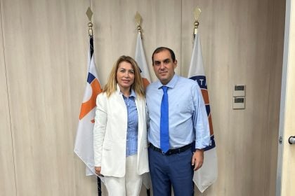 Συνάντηση, Πολιτευτή Αχαϊας, Παναγίωτα Παυλοπούλου με τον Υφυπουργό Κλιματικής Κρίσης και Πολιτικής Προστασίας κ. Κώστα Κατσαφάδο