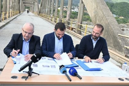 Ξεκινά το έργο αποκατάστασης της ιστορικής Γέφυρας του Μόρνου από τις Περιφέρειες Στερέας και Δυτικής Ελλάδας