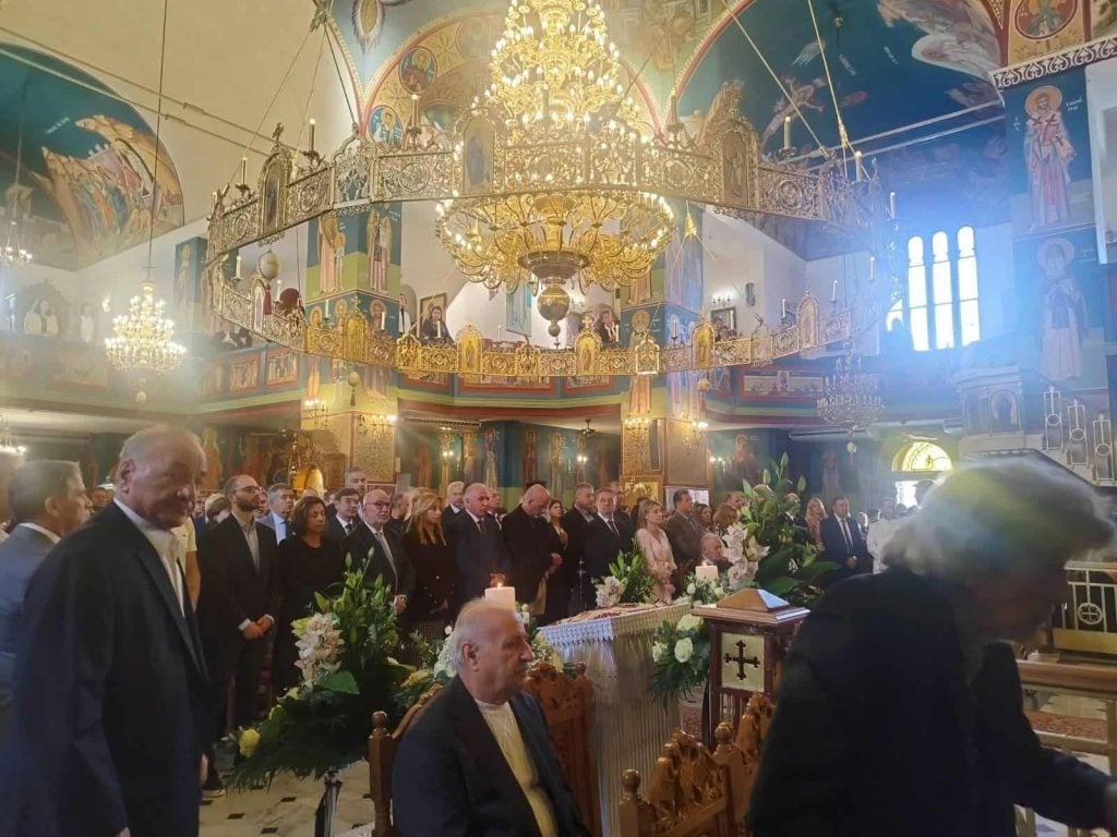 Στο μνημόσυνο για τον Δημήτρη Καλογερόπουλο ο Δημήτρης Παλούμπης