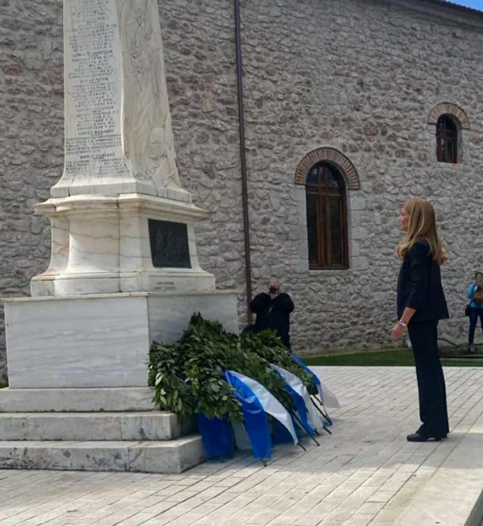 Κατερίνα Σολωμού: Στα Καλάβρυτα για την 28η Οκτωβρίου