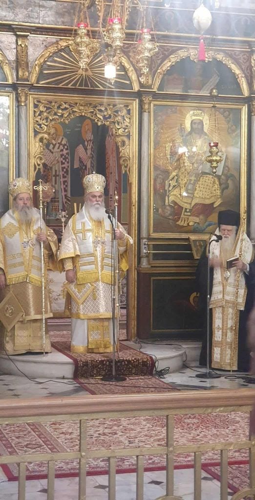 Στο μνημόσυνο για τον Δημήτρη Καλογερόπουλο ο Δημήτρης Παλούμπης