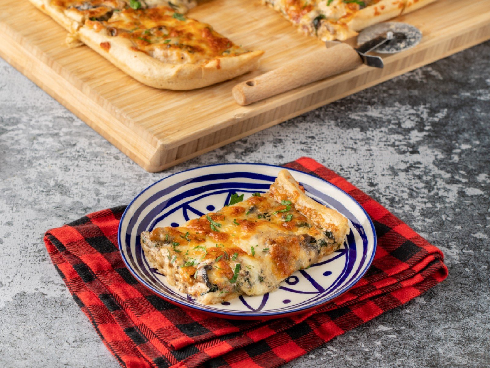 Pizza Alfredo