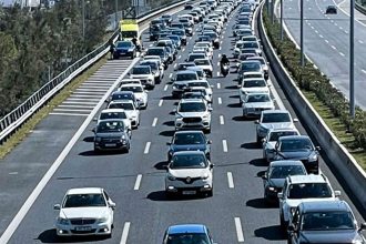 Καραμπόλα 4 οχημάτων στην Εθνική Οδό Αθηνών – Λαμίας