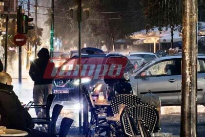 Έντονη βροχόπτωση στην Πάτρα (ΦΩΤΟ)