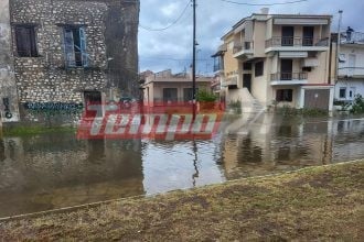 Προβλήματα προκάλεσε η κακοκαιρία στη Δυτική Ελλάδα - Πλημμύρισαν σπίτια στο Μεσολόγγι, απεγκλωβίστηκαν ηλικιωμένες στο Αιτωλικό (ΦΩΤΟ)
