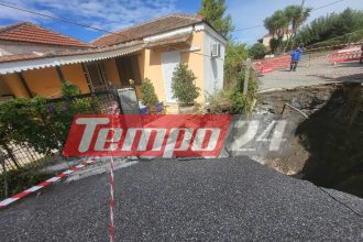 Ξηρόμερο Αιτωλοακαρνανίας: Σήμερα θα εξετάσουν οι γεωλόγοι την εξέλιξη του φαινομένου της τεράστιας καθίζησης - Σε αγωνία οι κάτοικοι