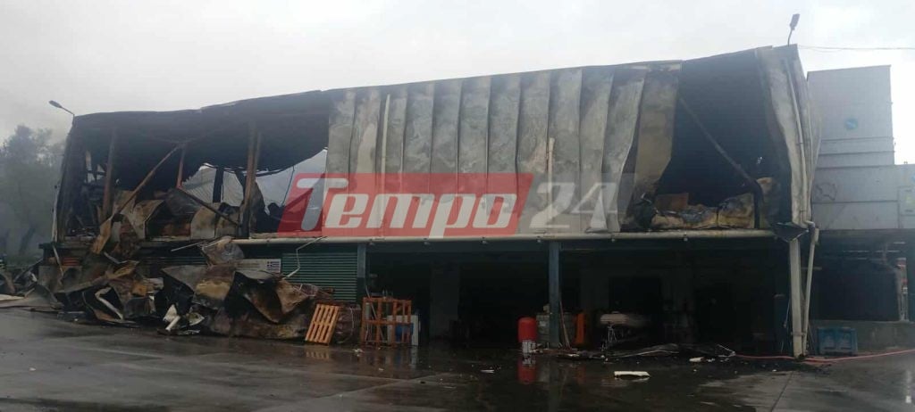 Κέρκυρα: Ολοσχερής καταστροφή στην επιχείρηση κατεψυγμένων από την πυρκαγιά - ΦΩΤΟ