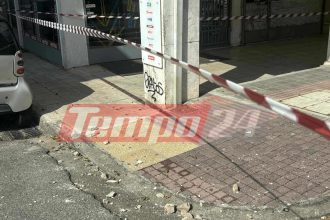 Πάτρα: Δεύτερο περιστατικό με πτώση σοβάδων μέσα σε λίγες ώρες - Ευτυχώς δεν τραυματίστηκε κανείς