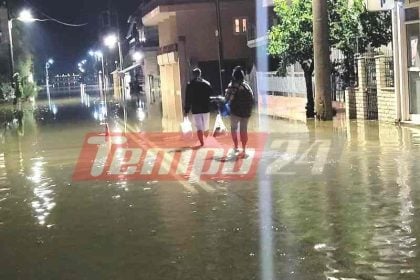 Μεσολόγγι - Αιτωλικό: Δύσκολη νύχτα για τους κατοίκους - Μετρούν τις πληγές τους από τις νέες πλημμύρες (ΦΩΤΟ)