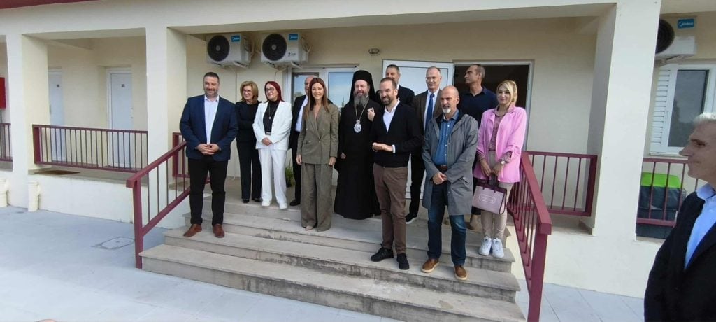Χαράλαμπος Μπονάνος: Με την υπουργό Παιδείας στο Μεσολόγγι ΦΩΤΟ