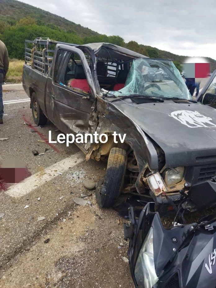 Τραγωδία στη Φωκίδα: Ένας νεκρός και ένας σοβαρά τραυματίας σε τροχαίο - Δύο μηχανές συγκρούστηκαν με αγροτικό  (ΦΩΤΟ)
