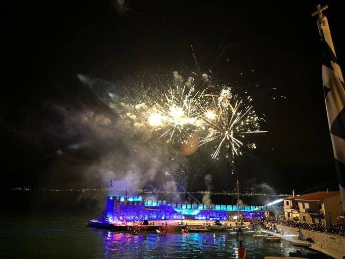 Η αναπαράσταση της Ναυμαχίας της Ναυπάκτου ΦΩΤΟ-ΒΙΝΤΕΟ