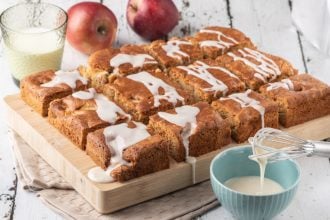 Brownies με μήλα