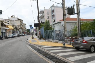 Πάτρα: Σε εξέλιξη τα έργα ασφαλτόστρωσης και κατασκευής πεζοδρομίων στην Πανεπιστημίου