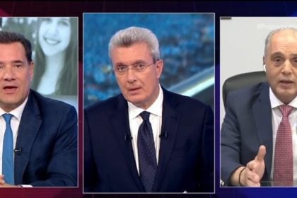 Σφοδρή τηλεοπτική κόντρα Βελόπουλου-Γεωργιάδη