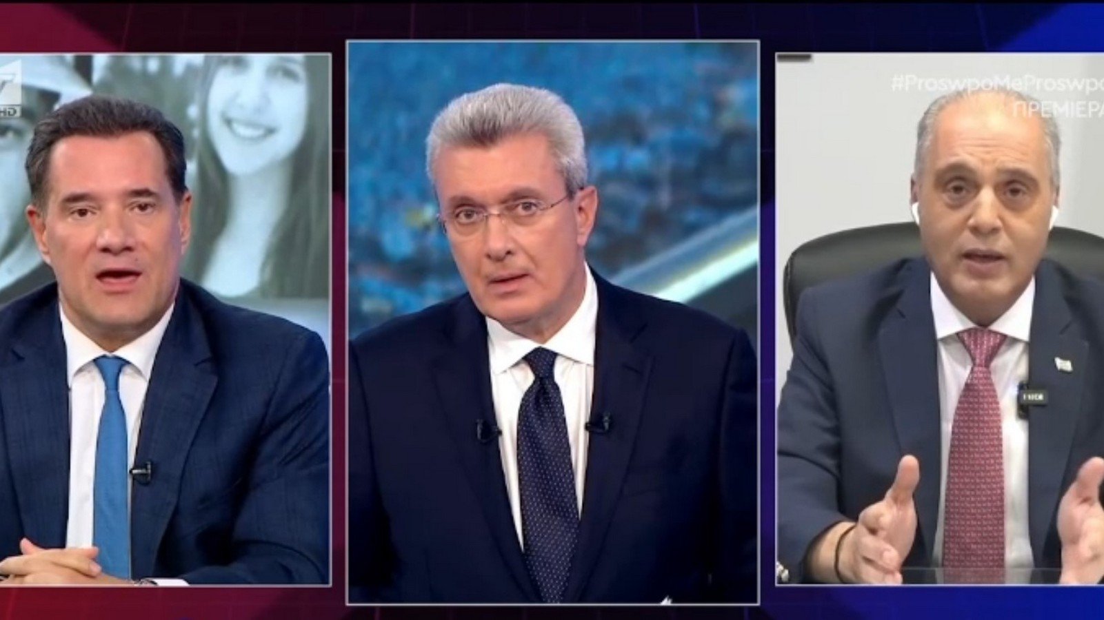 Σφοδρή τηλεοπτική κόντρα Βελόπουλου-Γεωργιάδη