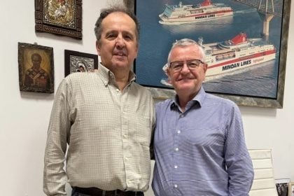 Εκλογές ΔΕΕΠ ΝΔ Αχαΐας: Ο Σταύρος Γεράνιος με τον Αντώνη Κουνάβη