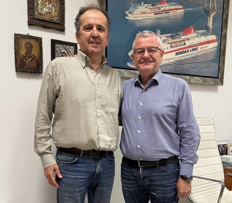 Εκλογές ΔΕΕΠ ΝΔ Αχαΐας: Ο Σταύρος Γεράνιος με τον Αντώνη Κουνάβη