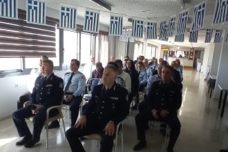 Πάτρα: Εκδήλωση της ΕΛ.ΑΣ για την εκφώνηση του πανηγυρικού λόγου στο πλαίσιο του εορτασμού της 28ης Οκτωβρίου