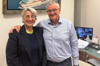 Η Έντζη Σταματάκη υποψήφια με τον Αντώνη Κουνάβη   