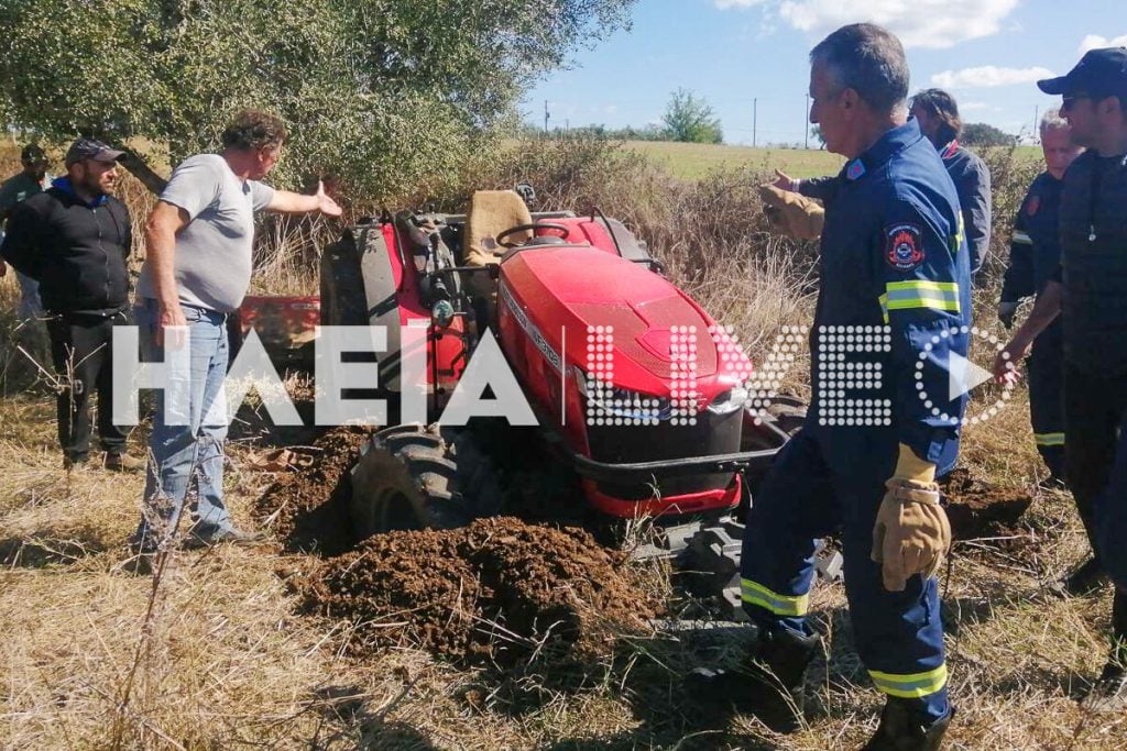 Δυτ. Ελλάδα: Σοβαρό ατύχημα με τρακτέρ - Τραυματίστηκε αγρότης (ΦΩΤΟ)