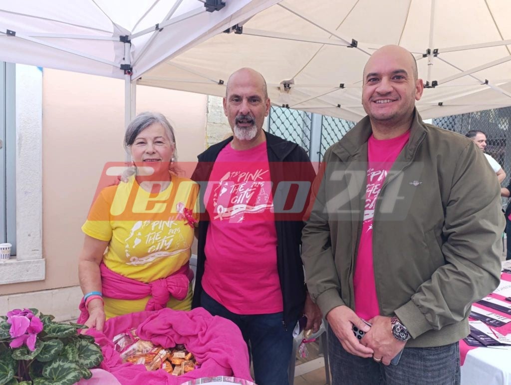 Pink the city 2025: “Ροζ” ποτάμι πλημμύρισε για ακόμη μία χρονιά την Πάτρα (ΦΩΤΟ)