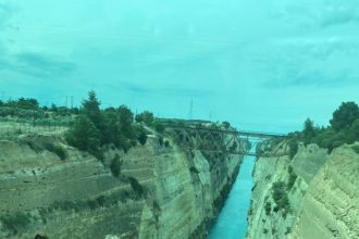 Κλειστή από τις 15/10 η διώρυγα της Κορίνθου λόγω εργασιών αποκατάστασης των πρανών