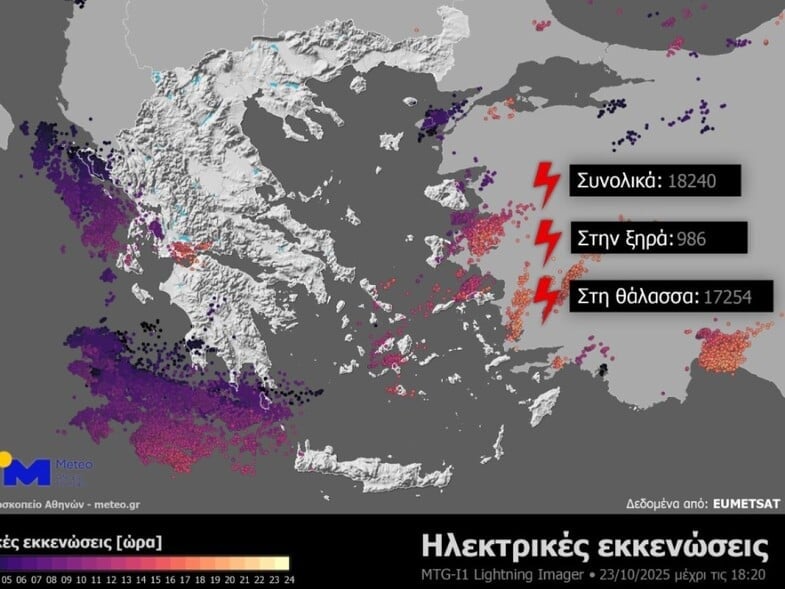 Πού έπεσε η περισσότερη βροχή την Πέμπτη στην Πάτρα - ΠΙΝΑΚΑΣ