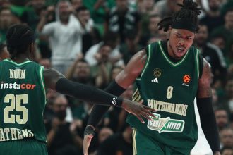 Euroleague: Tρίτη νίκη για τον Παναθηναϊκό, 91-85 τη Βιλερμπάν με κορυφαίους τους Ναν και Χολμς